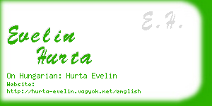 evelin hurta business card